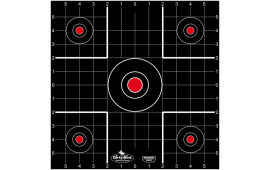 Birchwood Casey 35270 Dirty Bird Sight-In Bullseye Tagboard Target 12" 100 Per Pkg