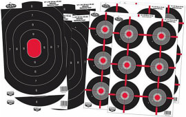 Birchwood Casey 35725 Dirty Bird Combo Pack Silhouette/Bullseye Paper Target 12" x 18" 8 Per Pkg