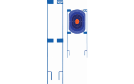 Birchwood Casey 49013 Adjustable Target Stakes  36" Stand Blue Steel Target 36" 2