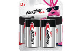 Energizer E95BP4 D Max 1.5 volts Alkaline