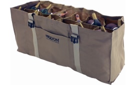 Higdon Outdoors 37124 X-Slot Decoy Bag Universal Tan 600D Polyester 36"L x 24"W x 16"H Holds up to 24 Decoys
