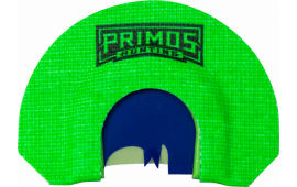 Primos PS1266 The Blair Diaphragm Call Turkey Hen Sounds Attracts Turkey Green Plastic