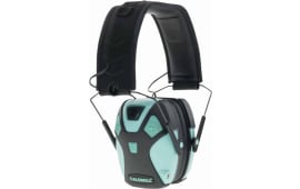 Caldwell 1101672 E-Max 23 dB Aqua/Black Ear Cup with Black Headband