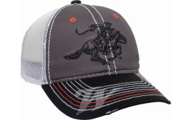 Outdoor Cap WIN35B Winchester Cap Cotton Twill Black/Charcoal/White Unstructured Osfa