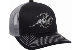 Outdoor Cap WIN46B Winchester Cap Cotton Twill Black/Light Gray Structured Osfa
