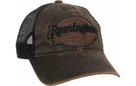 Outdoor Cap RM17A Remington Cap Cotton Black/Brown Unstructured Osfa