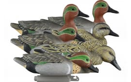 Higdon Outdoors 19943 Standard Teal Green Wing Teal Species Multi Color Foam Filled 6 Pack