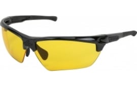 MCR Safety DM1334PF DM3 Dominator, Black Frame, Amber Max6