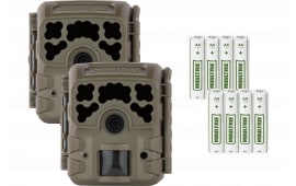Moultrie MCG-14074 Micro-32i Kit Green 32MP Resolution MicroSD Card Slot/Up to 32GB Memory 2 Pack