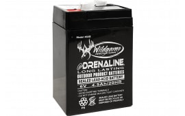 Wildgame Innovations Edrenaline Rechargeable Battery, 6.0 Volt, Sealed Lead-Acid, 4.5 mAh.