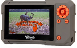 Wildgame Innovations WGIWGIVW0007 Trail Pad Swipe Gray/Orange AAA Battery Auxiliary/USB Port