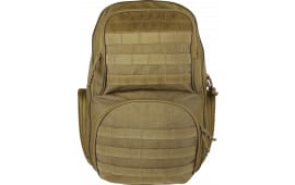 Advance Warrior Solutions JUG5DBPTN Juggernaut 5 Day Pack Tan Polyester, Molle Front, Hydration System Compatible