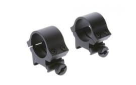1" Scope Rings 4 Screws Per Ring Mid Height Weaver/Picatinny Rail mount - Black - TG8961B2