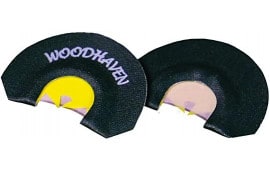 Woodhaven WH320 Talon  Diaphragm Call Triple Reed Turkey Hen Sounds Attracts Turkeys Black