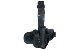 UTG Leapers Special Ops Universal Tactical Leg Holster, Black - Left Hand PVC-H178BL