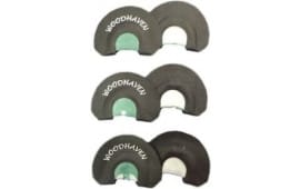 Woodhaven WH091 Ninja  Diaphragm Call Triple Reed Attracts Turkeys Black 3 Per Pkg
