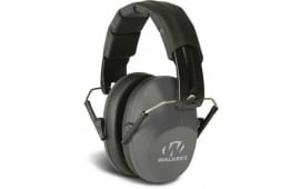 Walker's Pro Low Profile Folding Earmuff Passive Muff NRR 22