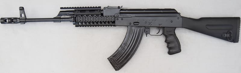 AK-47 Rifle 7.62x39 Phoenix Stock and Quad Rail Forearm