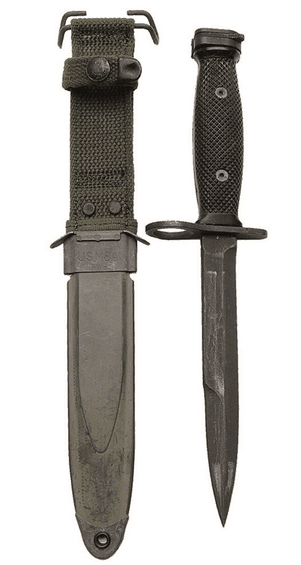 M7 Bayonet w/ M8A1 Scabbard- Very Good to Excellent Condition