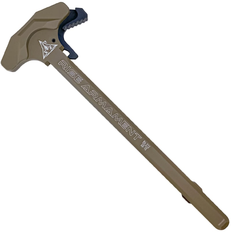 Rise Armament RA-212 Extended Latch Charging Handle, FDE - RA212-FDE
