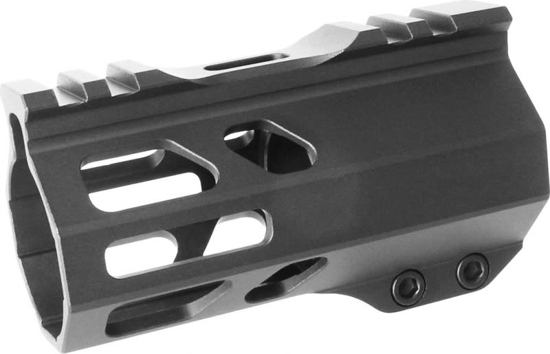 Tacfire ACE M-LOK Handguard 4" for AR-15, Black - HG20-4