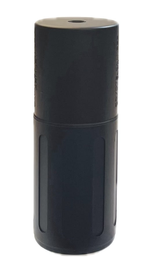 Catawba Valley Armory Coyote .223/5.56 Suppressor, 4.25" Long, 1-3/8"X24 HUB Compatible with 1/2"X28 Direct Thread Mount, 17-4 Stainless Steel, Black
