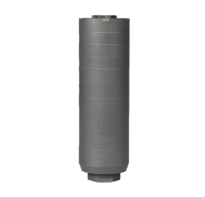 Q LLC jumbo SHRIMP 6.5mm Suppressor, Quickie Fast-Attach Mount Compatible - SIL-JS-QUICKIE-65-B