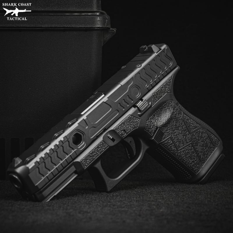 GLOCK 19 GEN5 KAVORKA, 9MM Black Cerakote Finish, 4.0