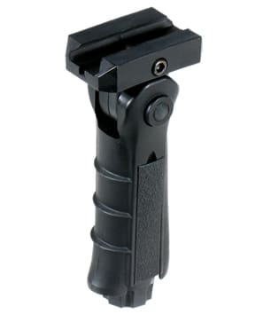 Leapers UTG Foldable Foregrip for AR-15/M-16 Rifles, Black - RB-FGRP170B