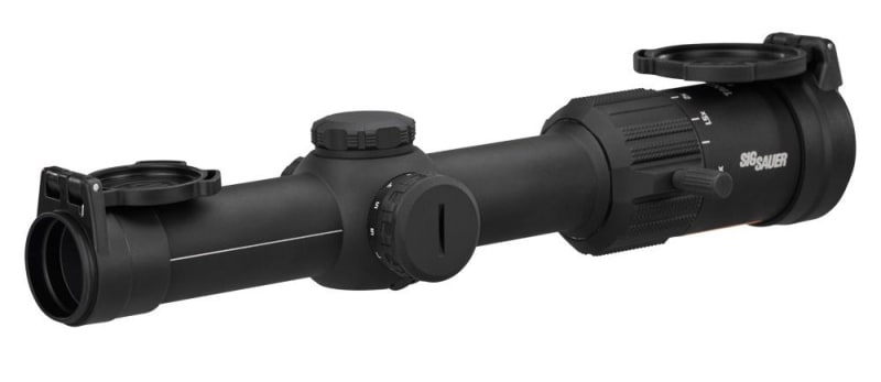 Sig Tango-MSR 1-6x24mm LVPO w/ Hellfire FL-6 Illuminated Reticle - Black - 30mm - SOTM61001