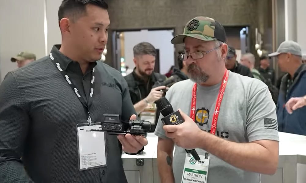 The Sig Sauer Rome 8T AMR at SHOT Show 2025