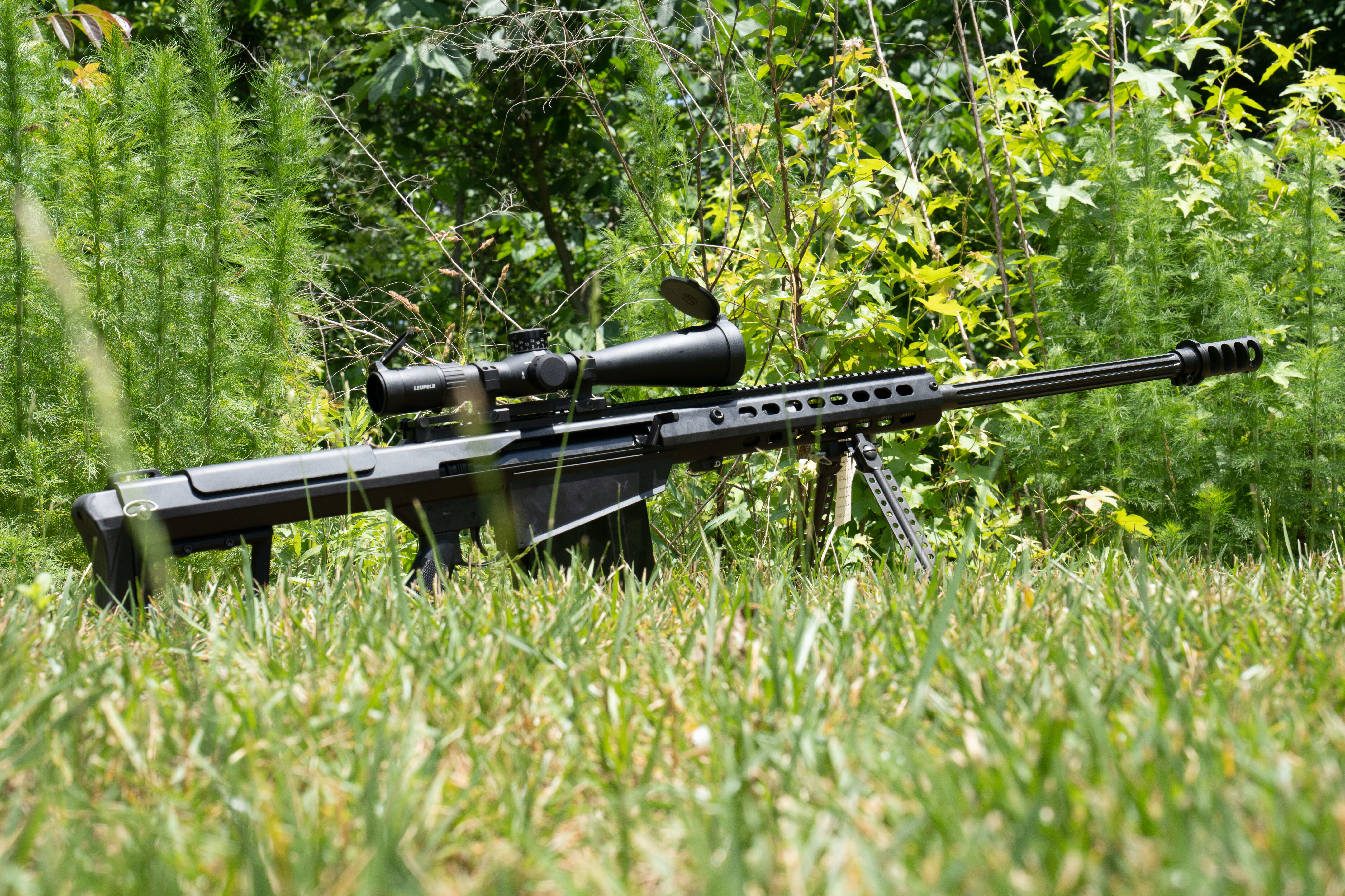 Barrett M107A1 Military Contract Rifle In The Field