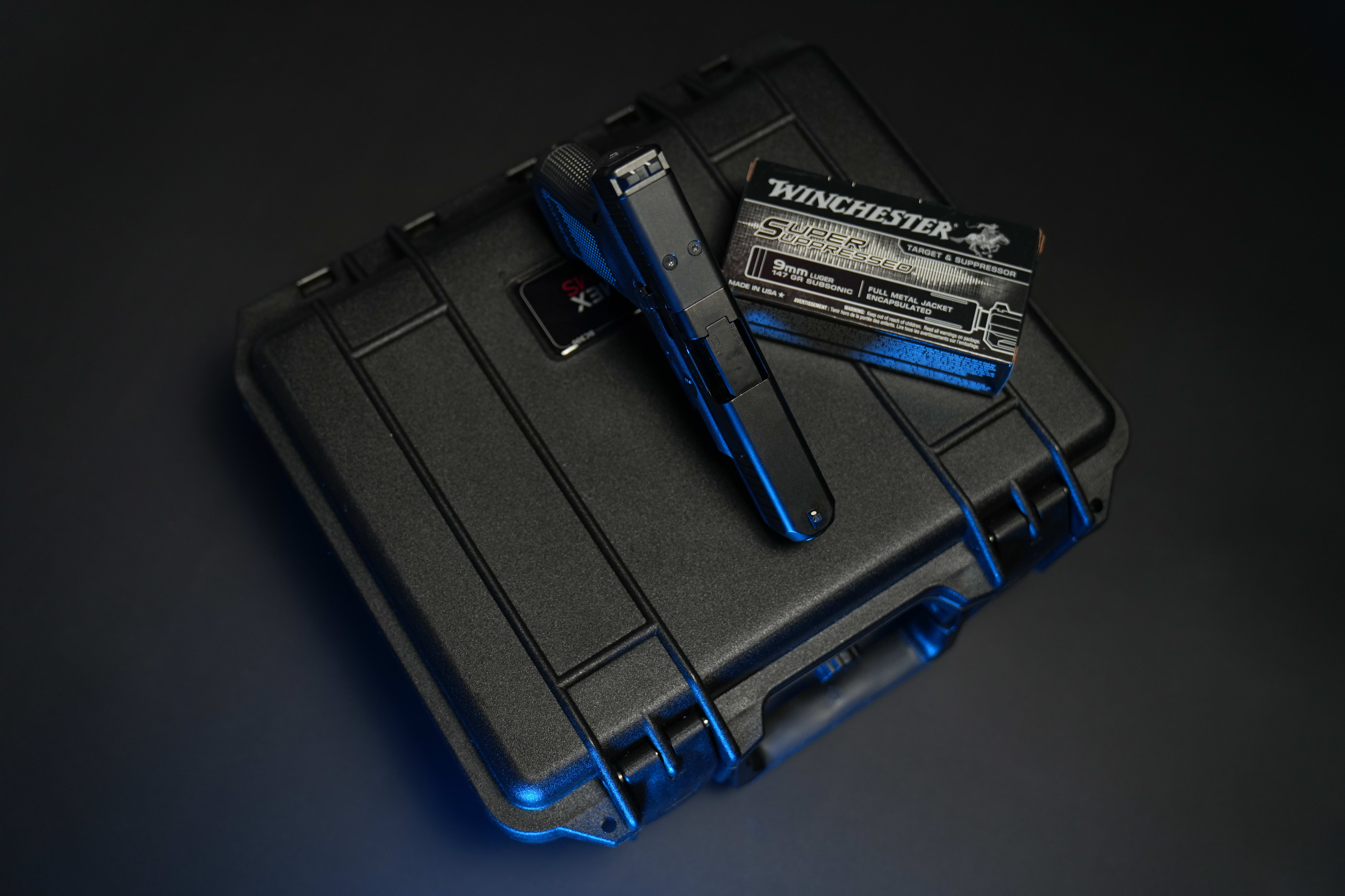 Top View Of The Glock 19M MOS 9mm Pistol