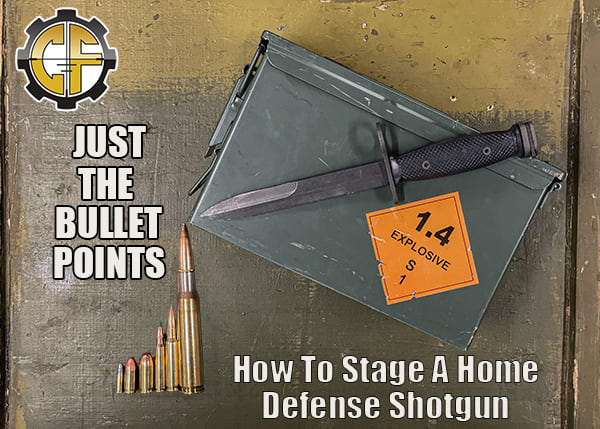 How To Stage A Home Defense Shotgun