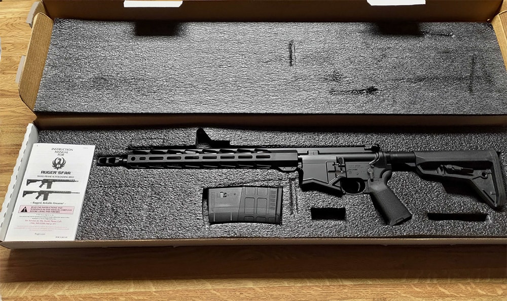 The Ruger SFAR .308 Rifle In Box