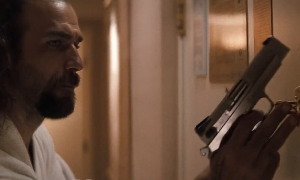 Waingro with his Star Megastar pistol