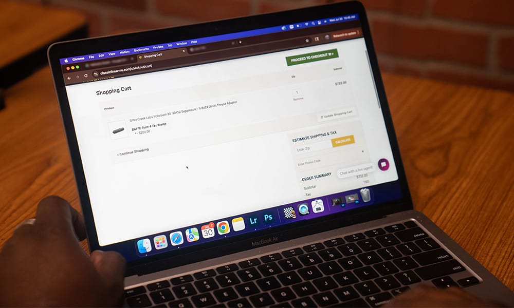 Choose your suppressor and add to cart